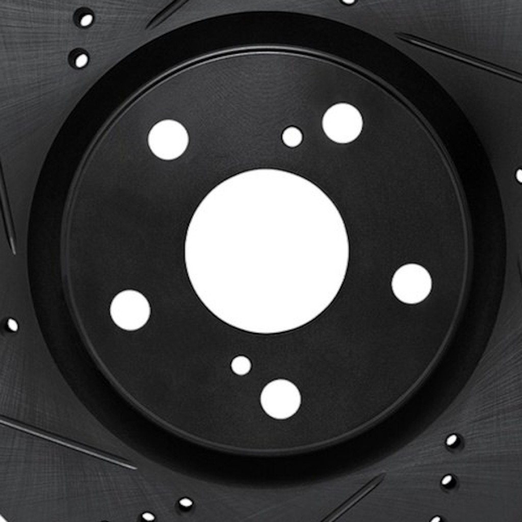 For Saab 9-5 2011 Rotor Set | Front | Excluded Calipers | Drilled And Slotted