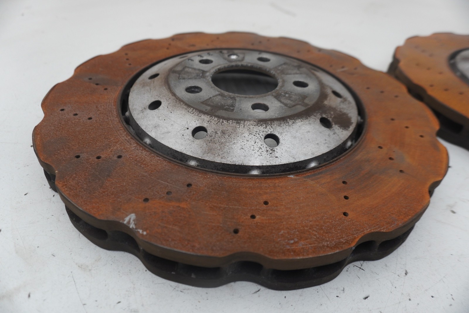 Set 2 Front Left Right Disc Brake Rotor 4G0615301E OEM Audi RS7 2014-17