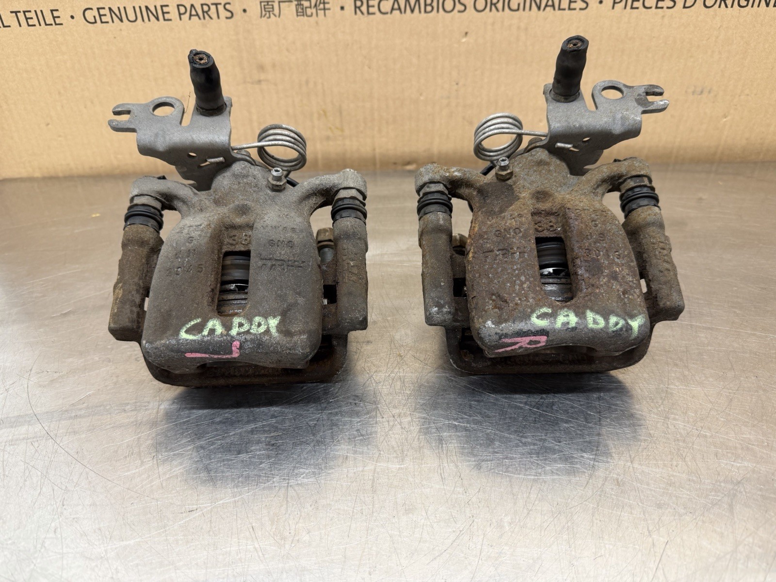 Vw Caddy MK4 2.0TDI DFSD 102BHP Rear Brake Calipers Fits 272MM Discs