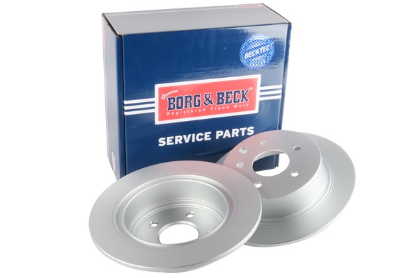 2x Brake Discs Pair Solid Rear 292mm BBD4670 Borg & Beck Set 432069W100 Quality