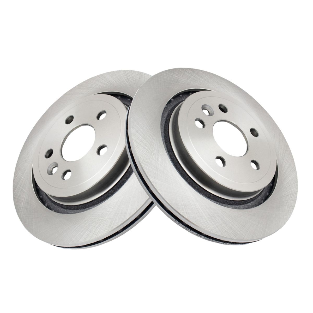 Rear Replacement Brake Rotor Pair for Volvo S60 S80 V70 V60 XC70