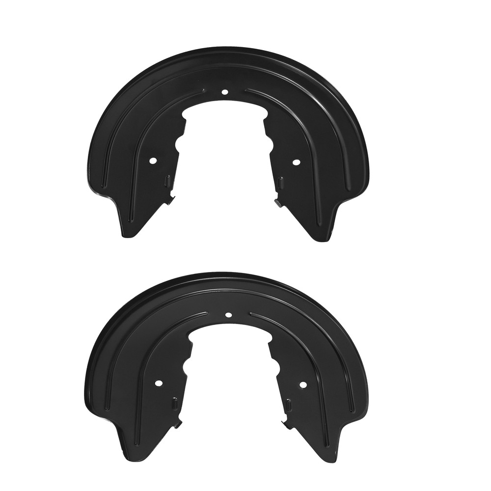 Pair Rear Disc Brake Splash Shield Backing Plate Set For 1994-1004 Ford Mustang