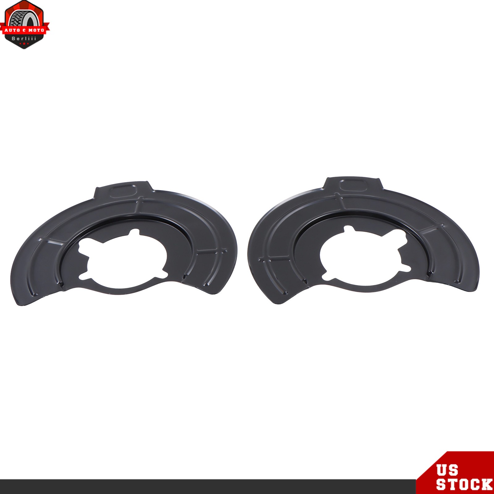 Left & Right Side Brake Dust Shield For Jeep Wrangler 2007-2017 Wrangler Jk 2018