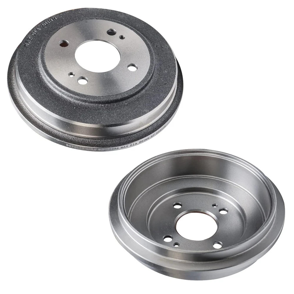 Slotted Brake Disc Ceramic Pads Disc Brake Rotors Set