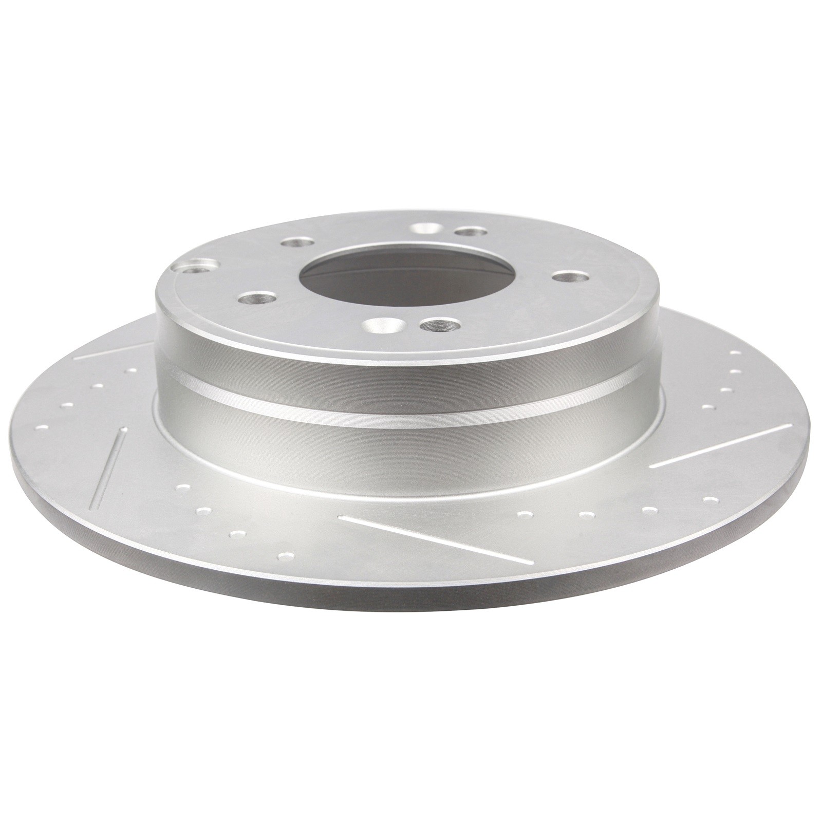 Rear Brake Rotors Discs For Hyundai Sonata Azera Kia Optima Cadenza Slotted 2pcs