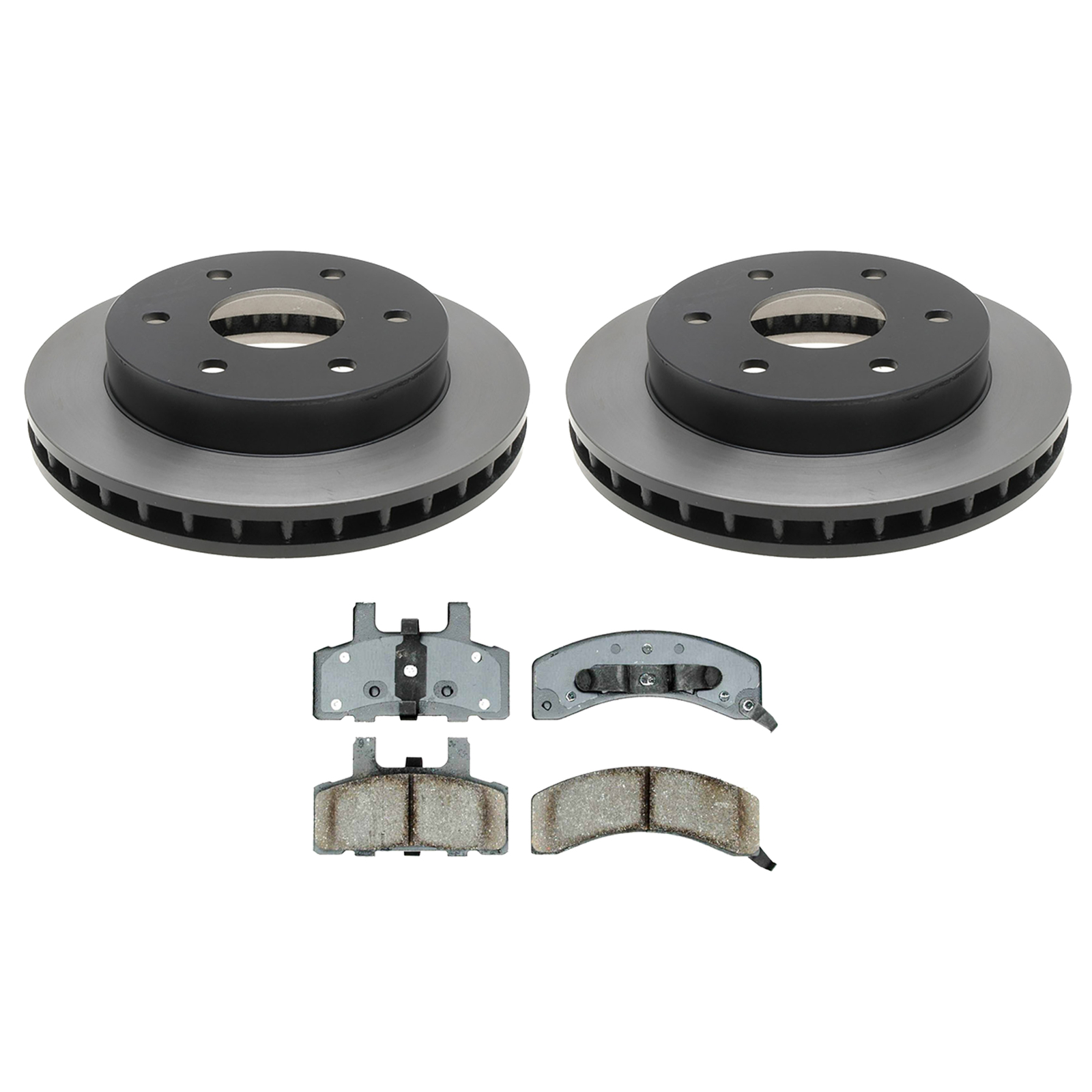 ACDelco Gold Front Brake Kit 295mm Disc Rotors Pads For K1500 K2500 Blazer Yukon