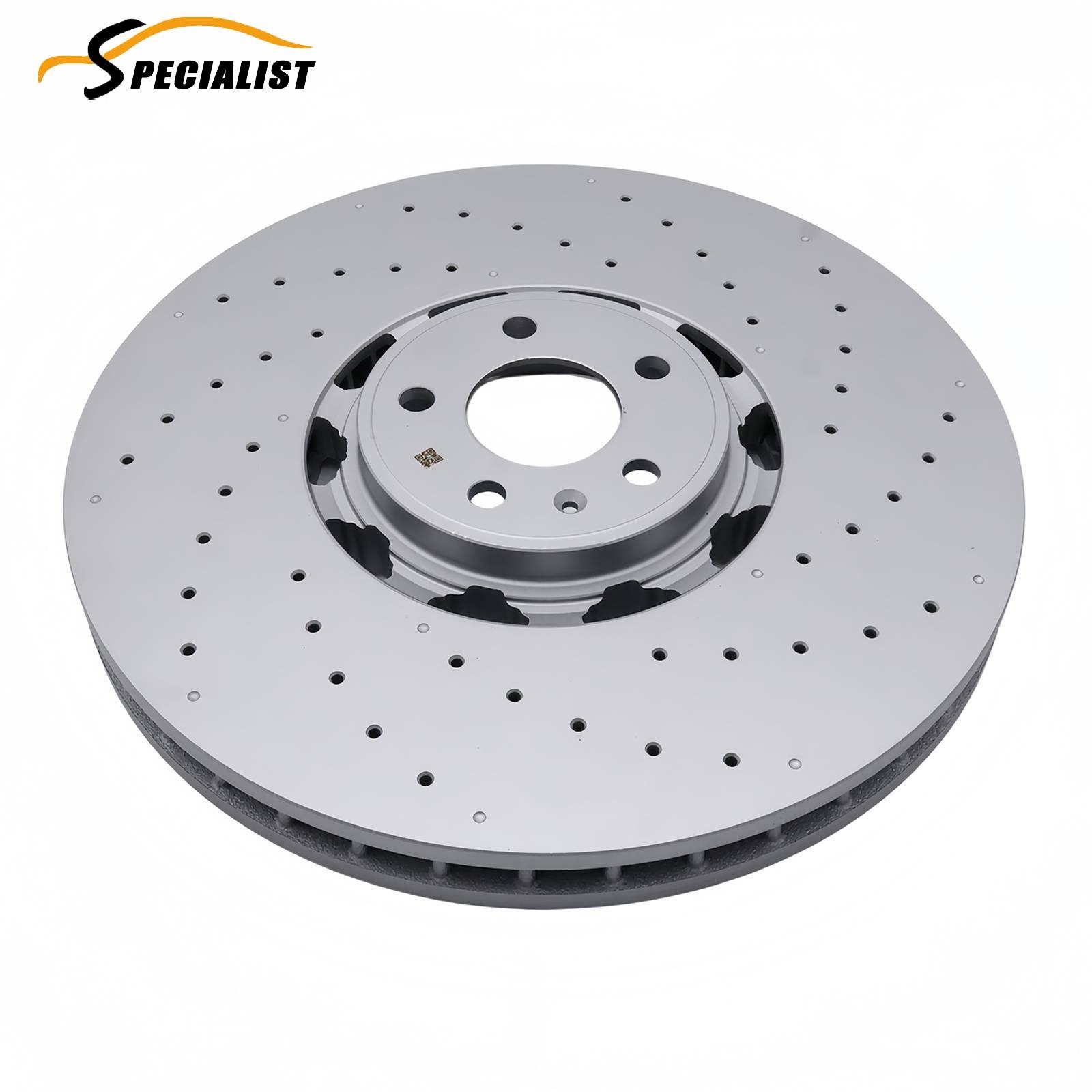 Front Disc Brake Rotor Set for 2021-2024 Audi RS6 Avant RS7 Sportback 4K0615301S