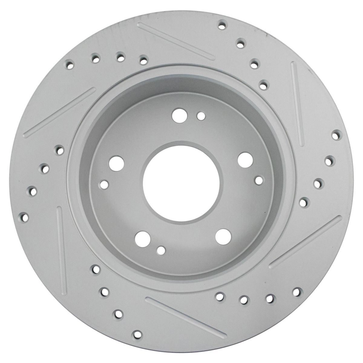 TRQ Front and Rear Brake Rotors Set For 1997-2001 Acura Integra