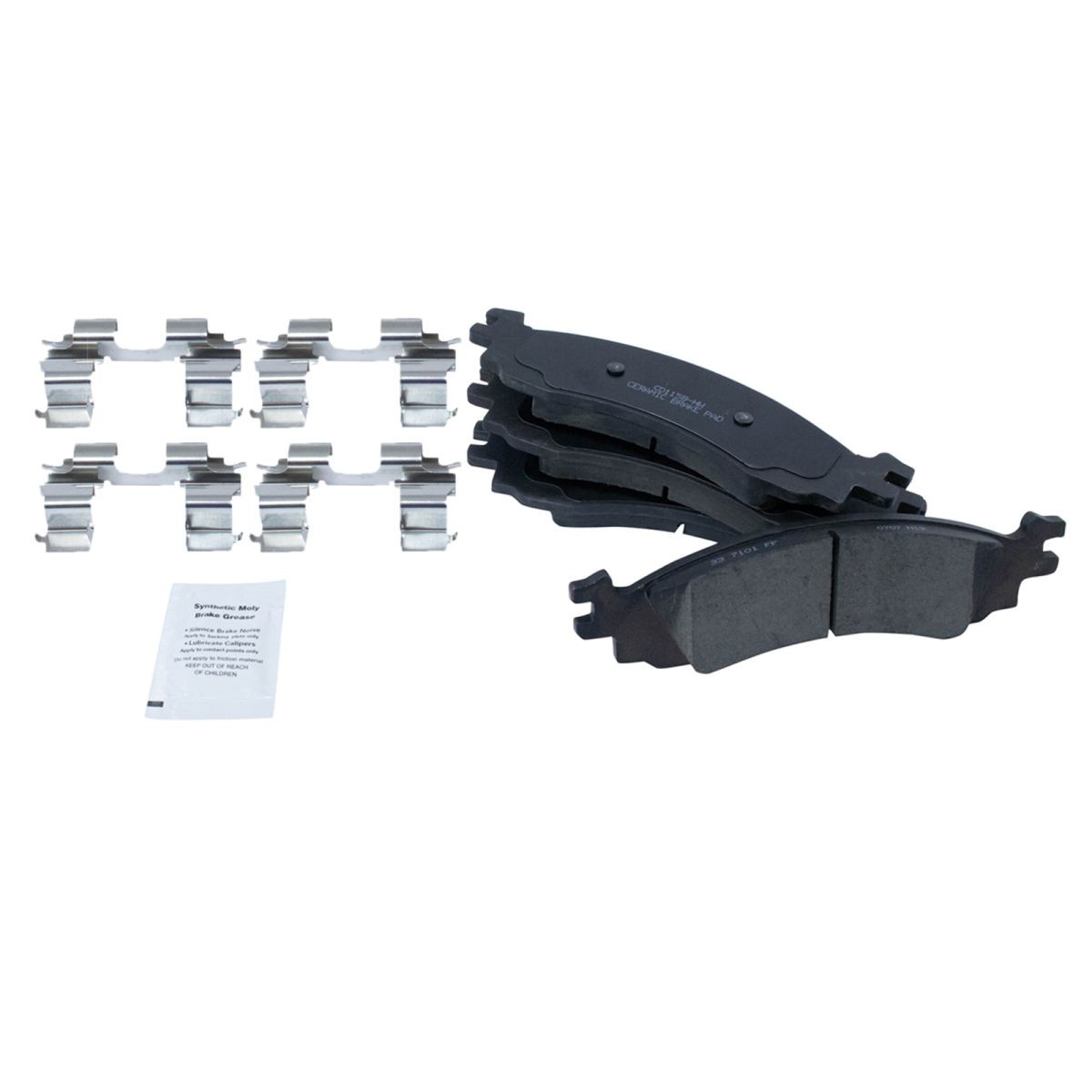 Front & Rear Performance Drilled Slotted Rotor & Ceramic Brake Pad Kit