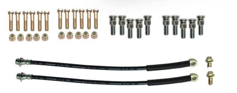 Power Front & Rear Disc Brake Conversion Kit for 1976-86 Jeep CJ7 & CJ5