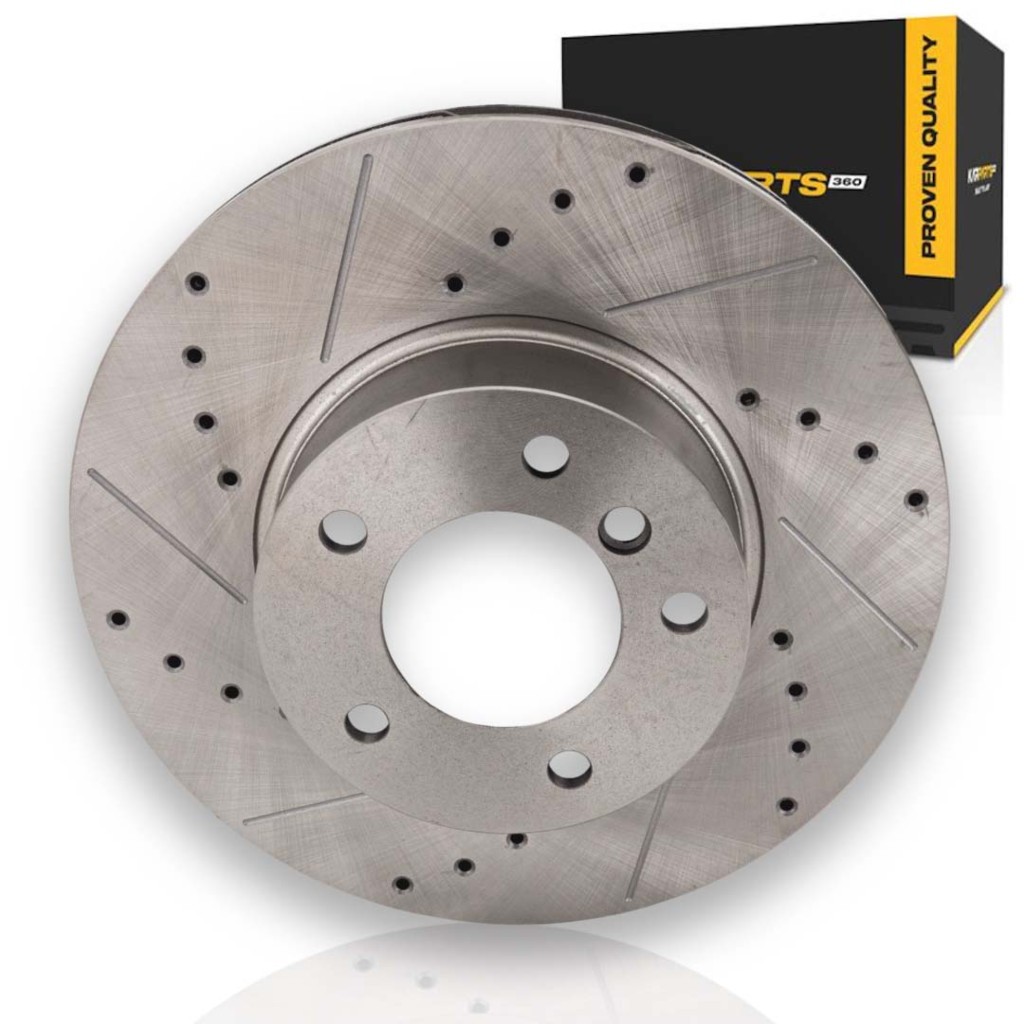 For BMW 325i 2006-2013 Brake Disc Driver OR Passenger Side | Front | Single Pc