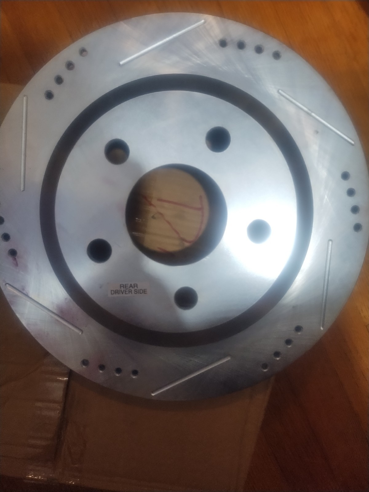 PowerStop Evolution Drilled Slotted Rotors Pair Rear For Chevrolet Camaro
