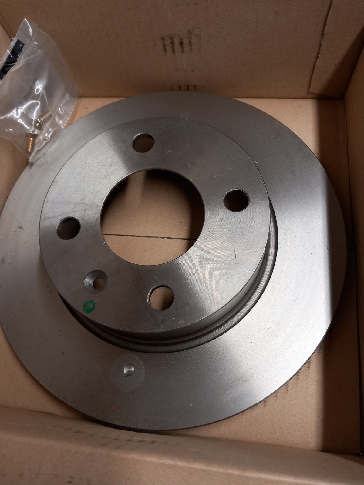 2x Brake Discs Pair Solid Front 236mm 08.5243.24 Brembo Set 002415019 6U0615301