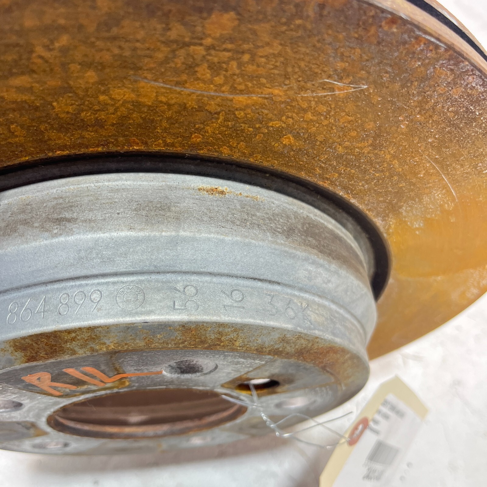 12-20 BMW 430i 440i 428i F30 F32 F36 Brake Disc Ventilated Rear OEM 340mmx20mm