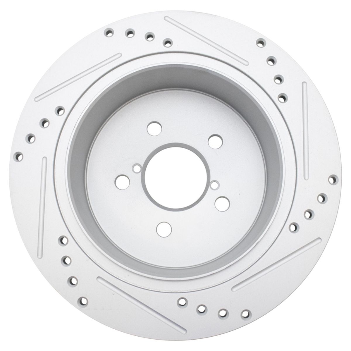 Rear Brake Rotors Set Solid For 2005-2009 Subaru Legacy Outback