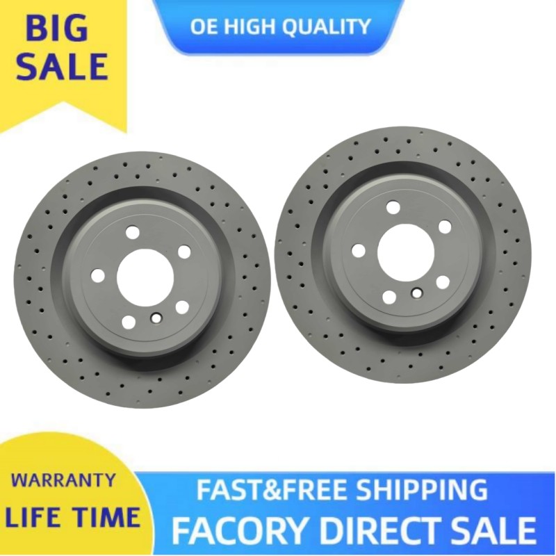 330mm diameter Rear Brake Disc Rotors For 2012 2013 2015 Mercedes-Benz ML350