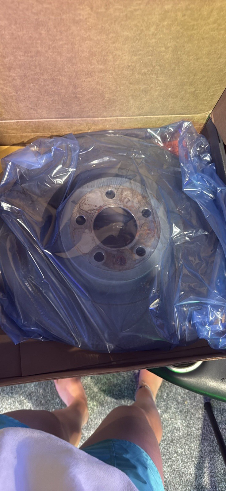 GiroDisc High Performance Break Rotors Mustang S550 GT Front