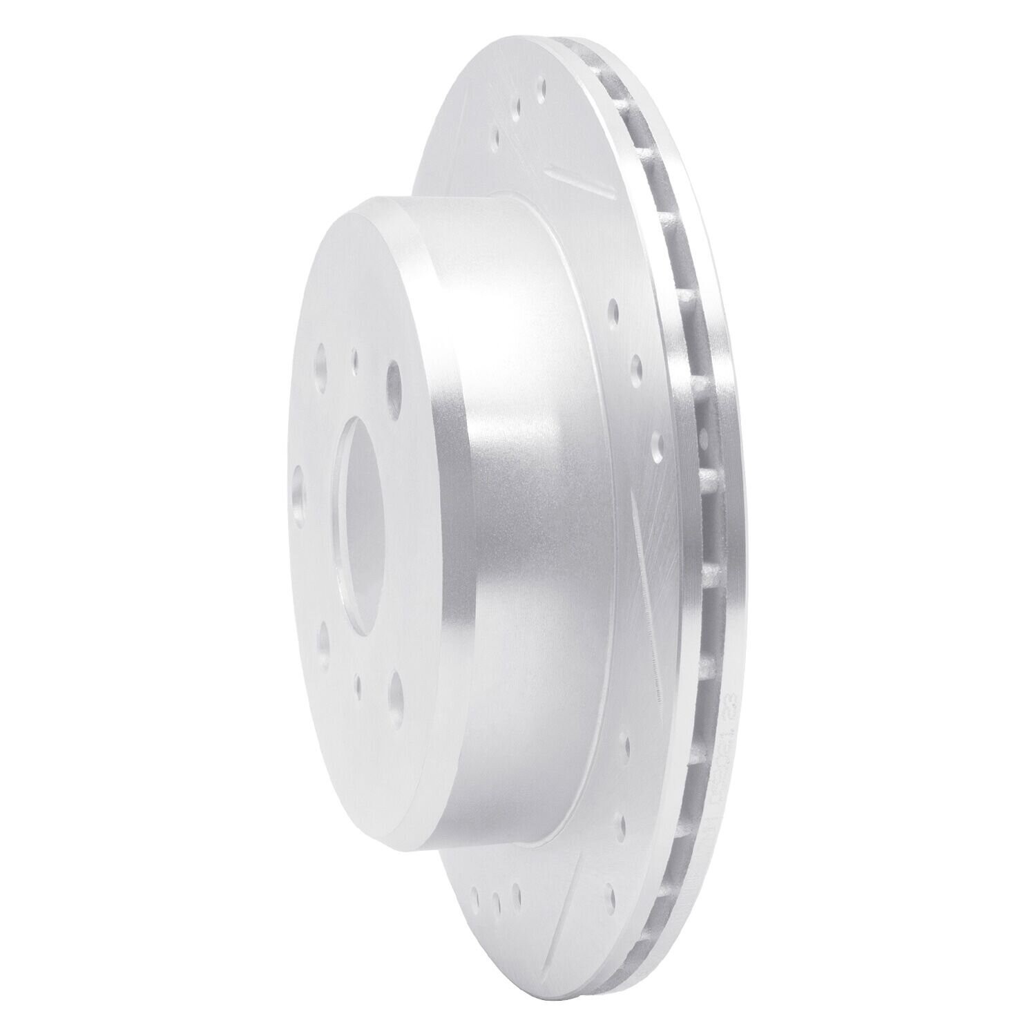 For Toyota Celica 82-85 Brake Rotor eLINE Drilled & Slotted 1-Piece Rear Driver