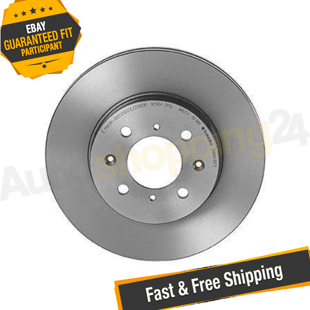 Brembo 09.9936.11 262mm Front Disc Brake Rotor for 2007-2020 Honda Fit