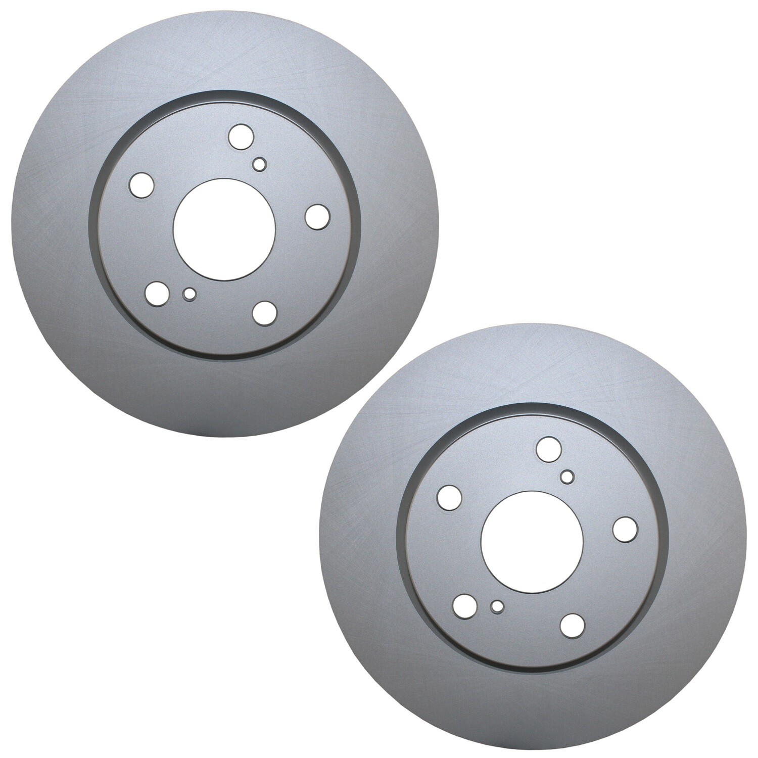Bison Performance Pair Set Front Coated 275mm Brake Rotors for HS250x Prius RAV4