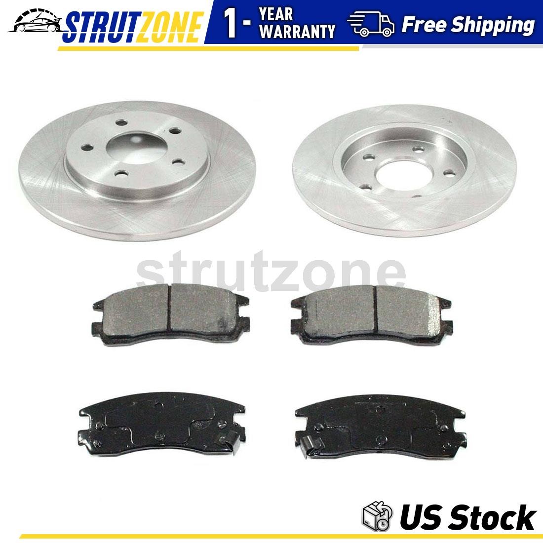 Rear Brake Pads Brake Rotors Fits Chevrolet Lumina 3.1L 3.4L 3.8L