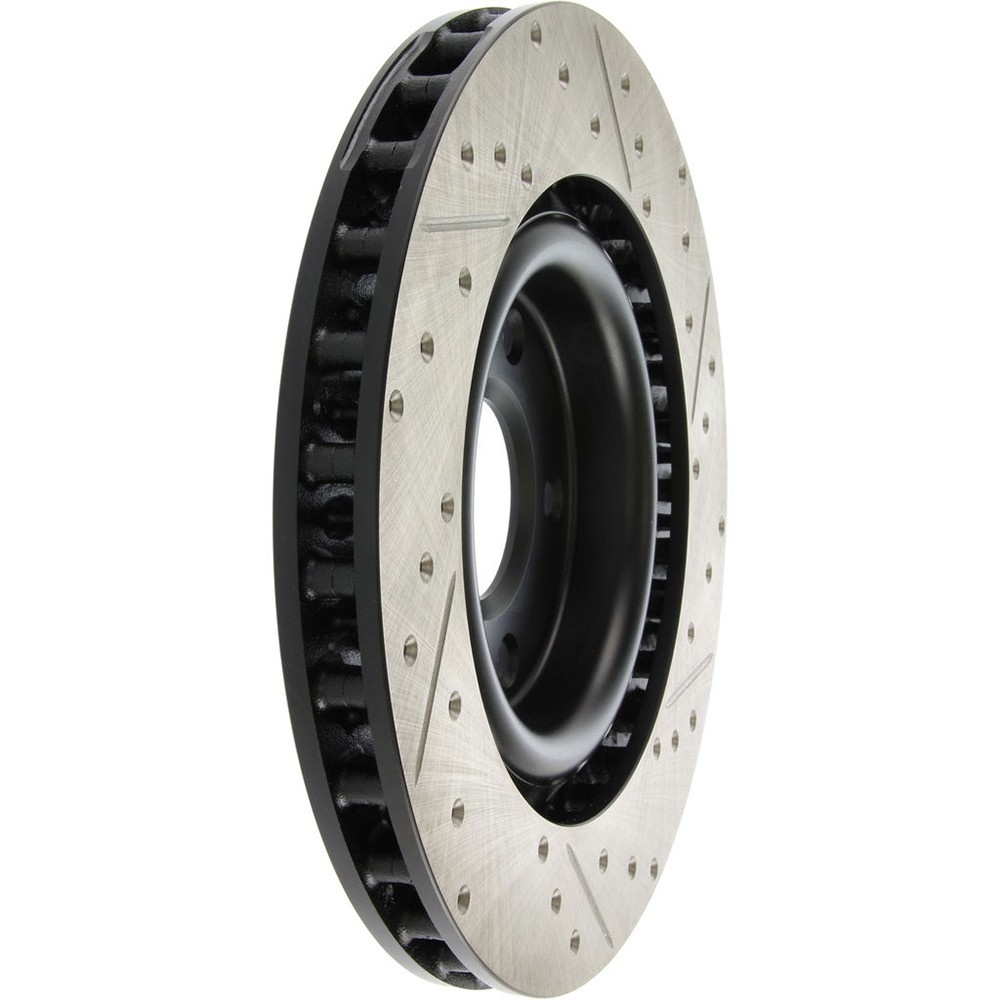 StopTech 127.62085R Front Right Drilled Brake Rotor for 05-13 Chevrolet Corvette