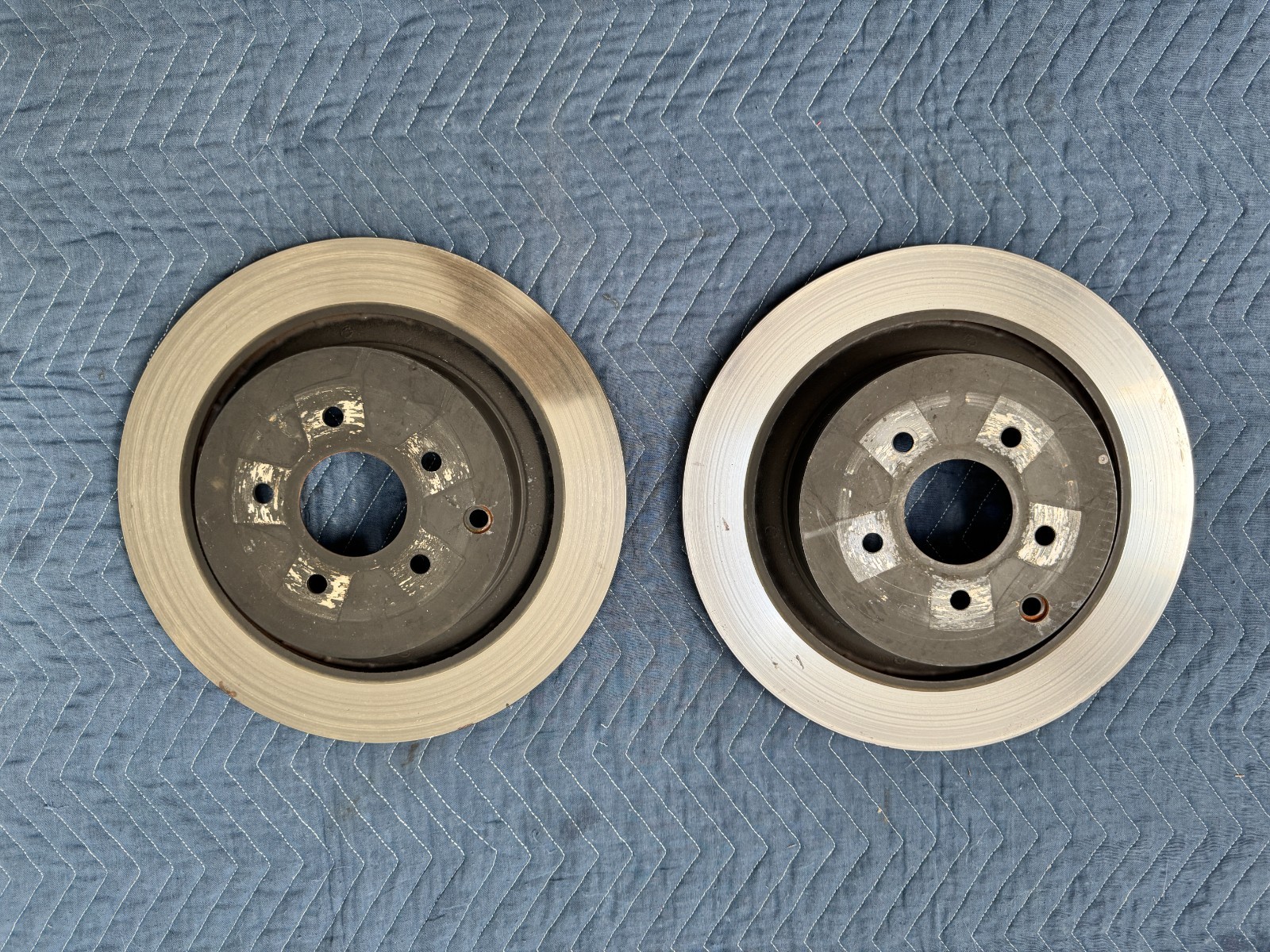 Infiniti Q50-Q60 OEM Rear Brake Rotors and Pads