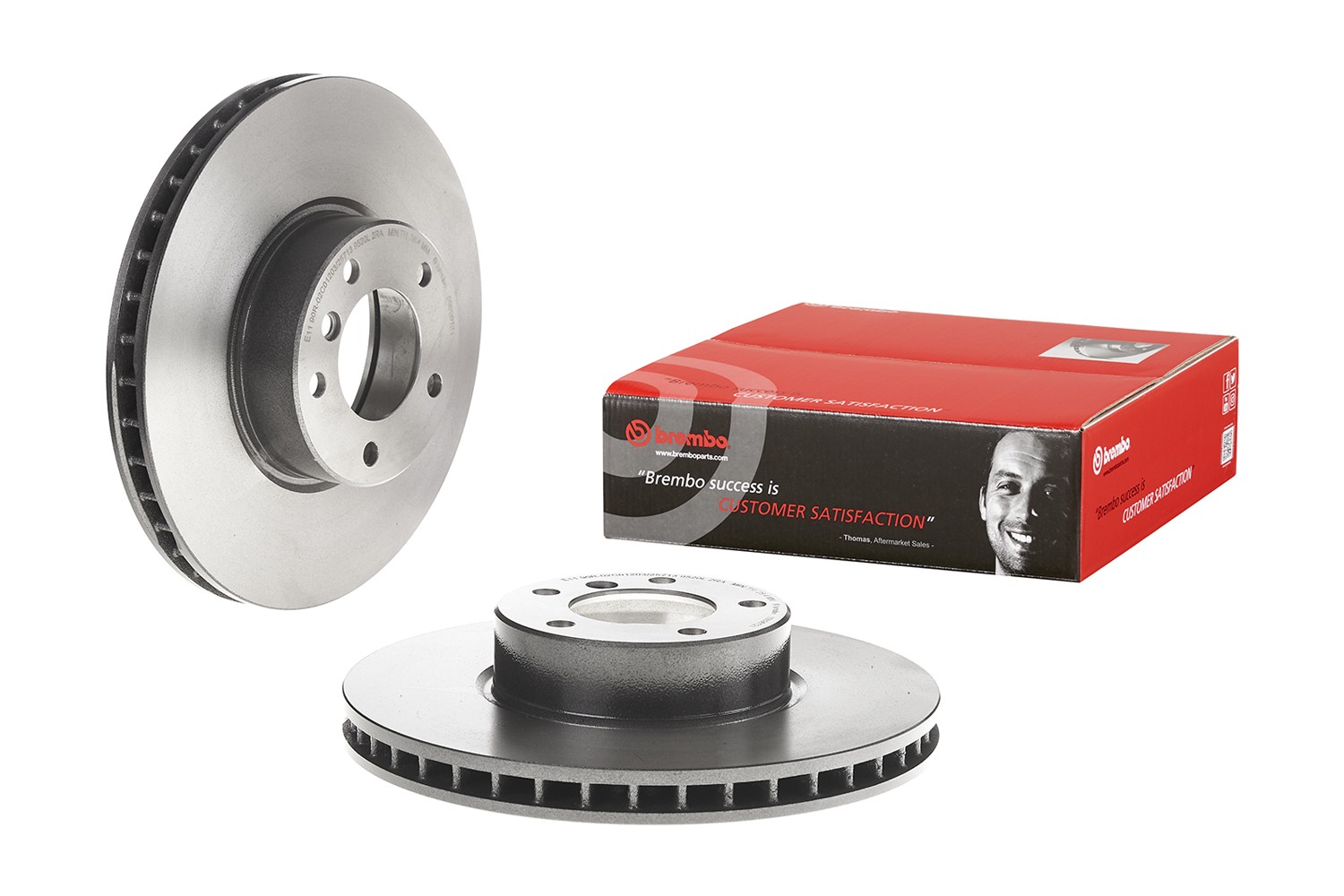 Brembo Front Left or Right Vented 324mm Brake Disc Rotor For BMW E39 530i 540i