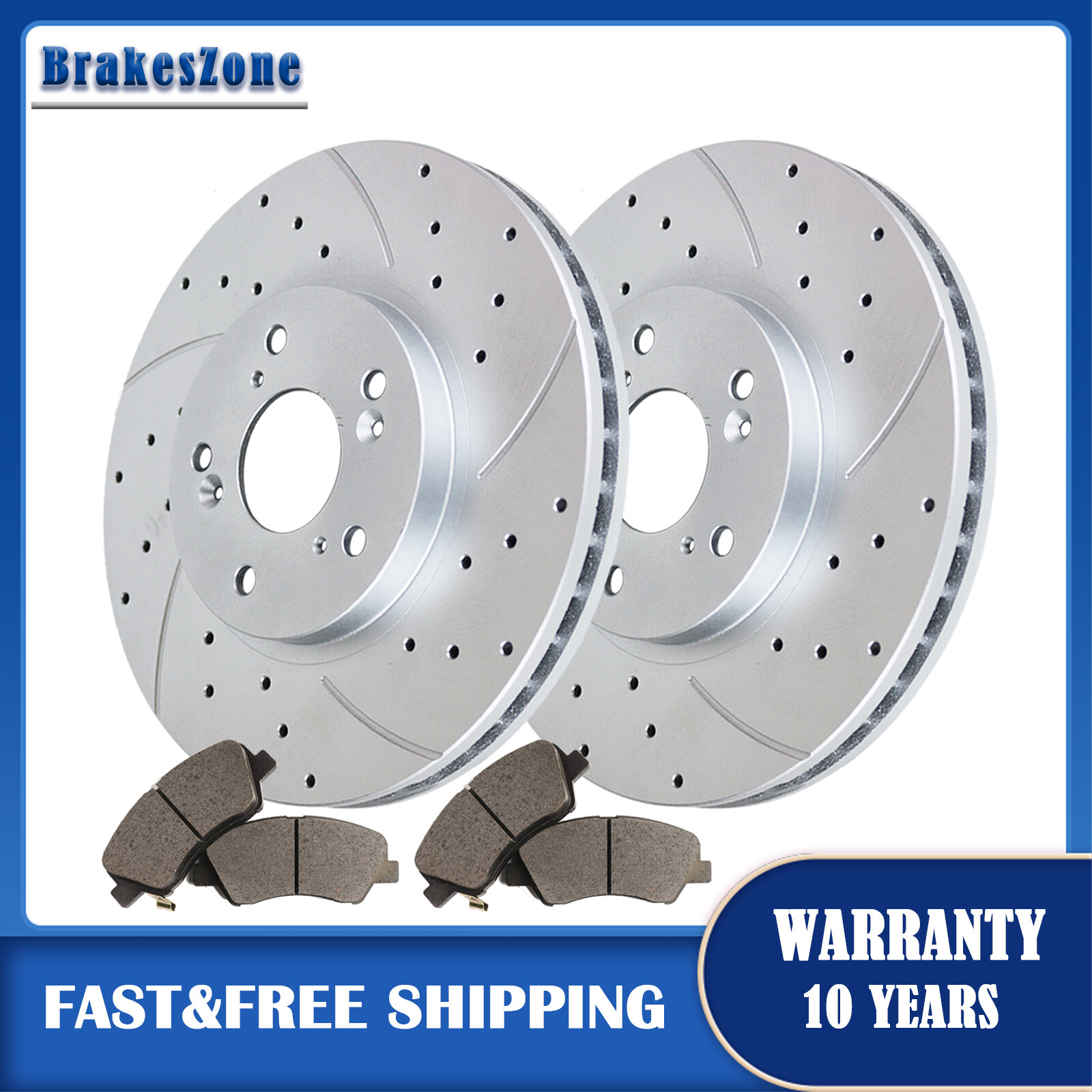 Front Brake Rotors Pads Kit fit for Acura TL 1999-2008 TSX 2004-2010 Brakes