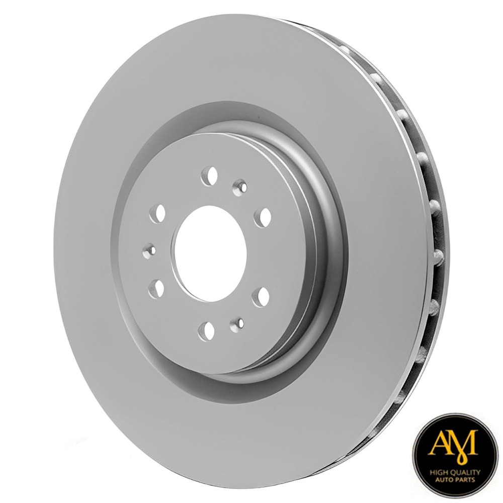 Front Vented Disc Brake Rotors & Ceramic Pads For Cadillac STS 05-08; 322mm