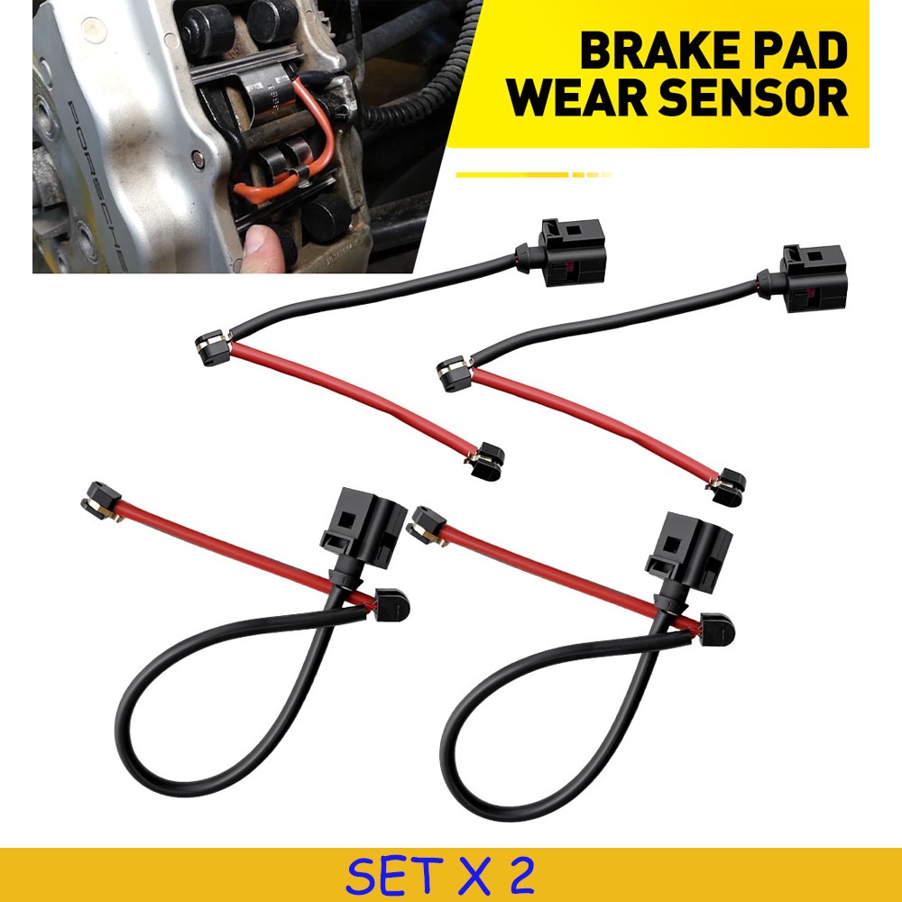 8PCS Brake Pad Wear Sensors For Porsche Cayenne Panamera 2011-2016 SW1678 PWS349