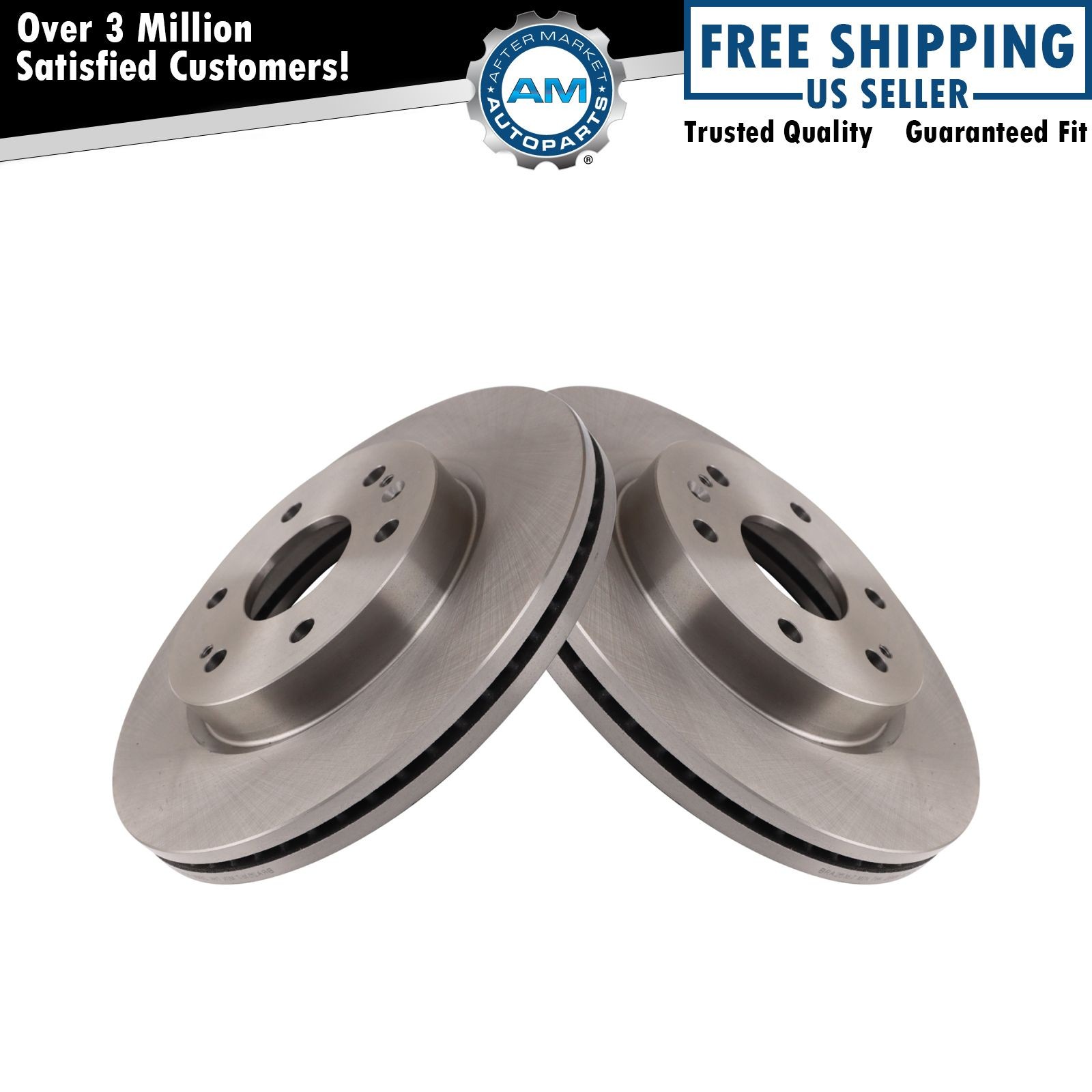 Brake Rotors Set Fits 21-24 Cadillac 19-24 Chevrolet GMC