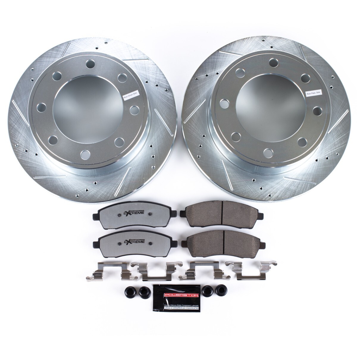 KC1890A-36 Powerstop Brake Kit With Calipers 2-Wheel Set Rear for F250 Truck