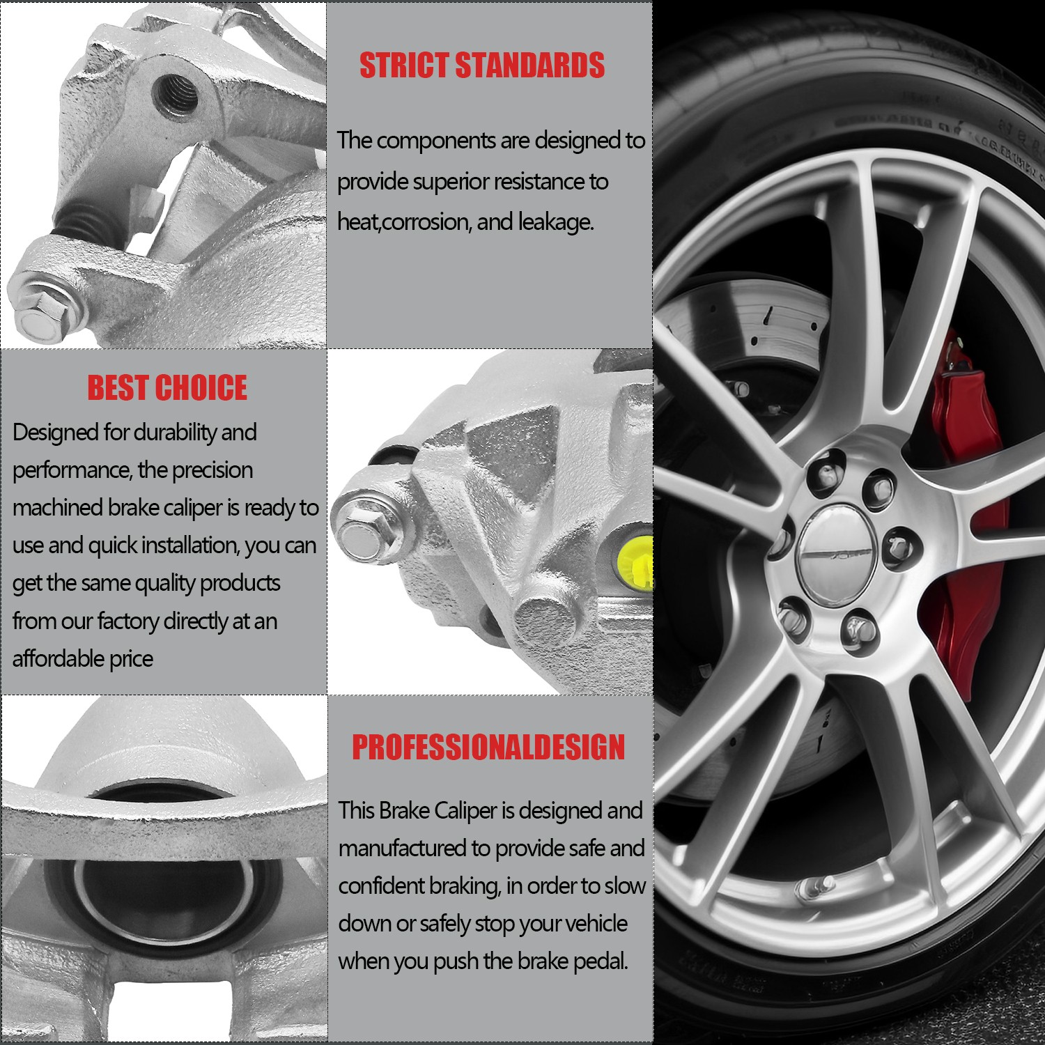 10.8in Front Disc Rotors Pads for 2003-2008 Toyota Corolla Matrix Pontiac Vibe