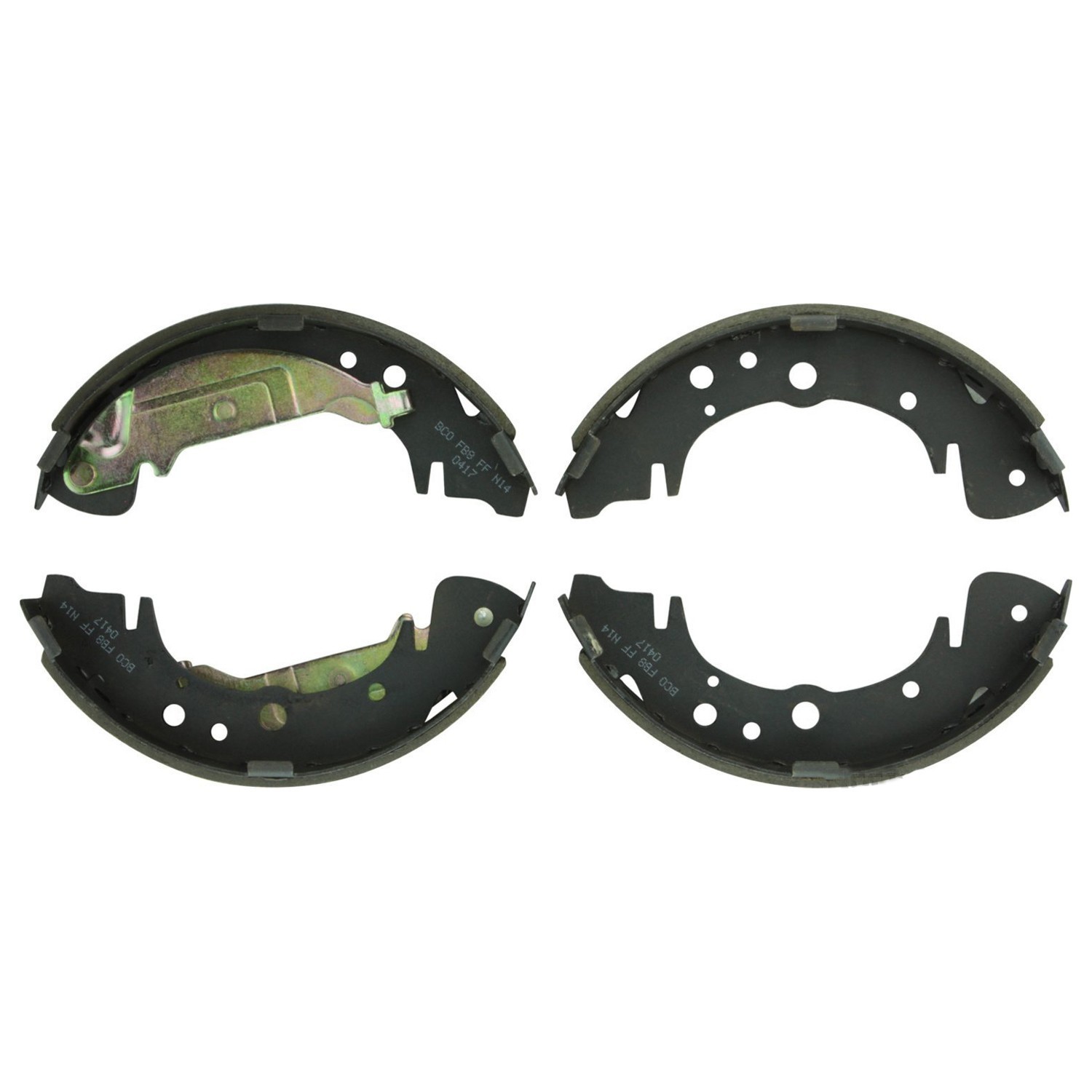 Bosch OEM Rear Brake Shoes For 2001 Hyundai Santa Fe 2.4L 2.7L Lifetime Warranty