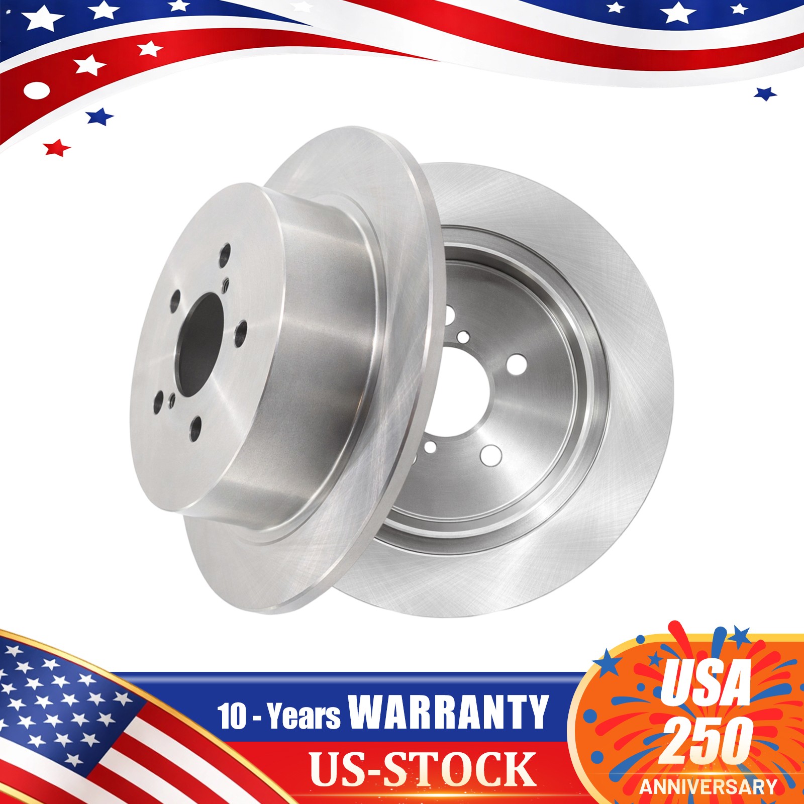 10.79 ” (274mm) REAR Disc Brake Rotors for 2005- 2009 Subaru Legacy Outback New