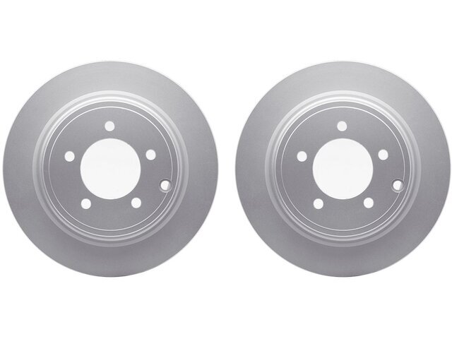 For 2008-2015 Mitsubishi Lancer Brake Rotor Set Rear Dynamic Friction 51773GG