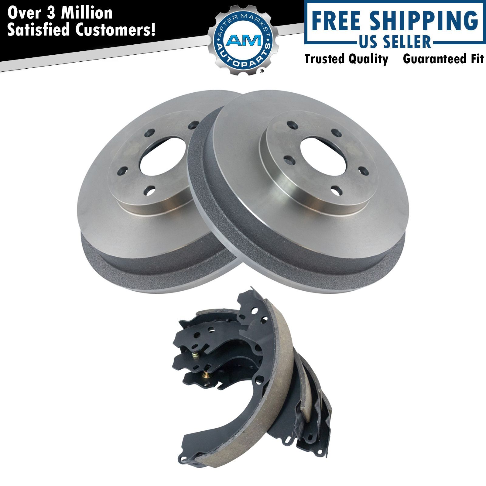 Brake Drum & Shoe ABS Rear Set Kit for Subaru Forester Impreza