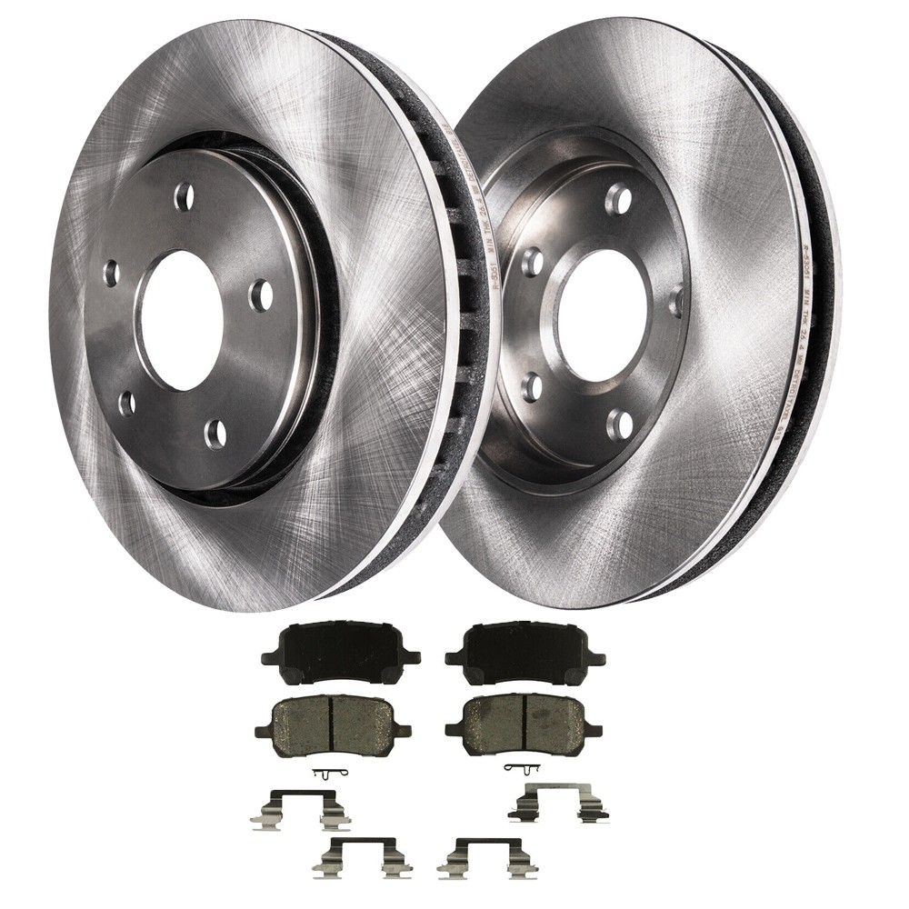Front Brakes Rotors Pads For Chevy Malibu Cobalt Hhr Saturn Ion Redline B28 FL