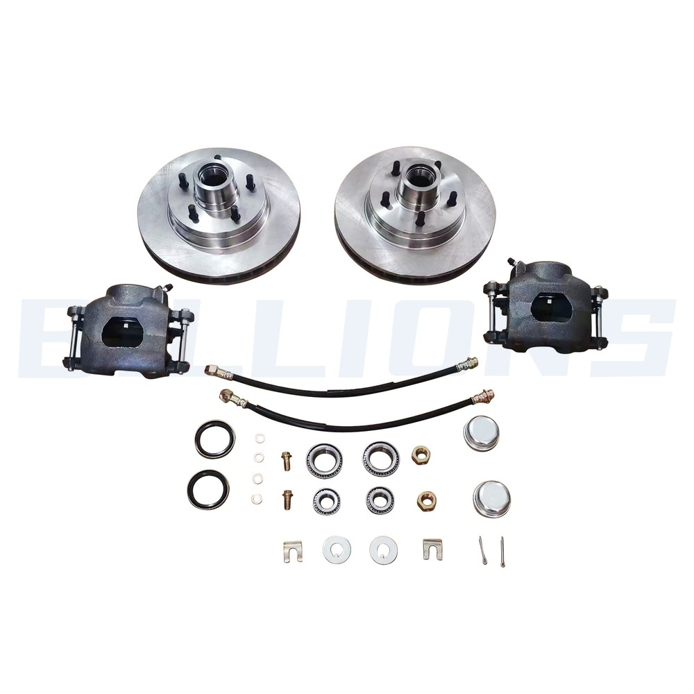 Front Truck Disc Brake Conversion Wheel Component Kit For 60-70 Chevy C10 5 Lug