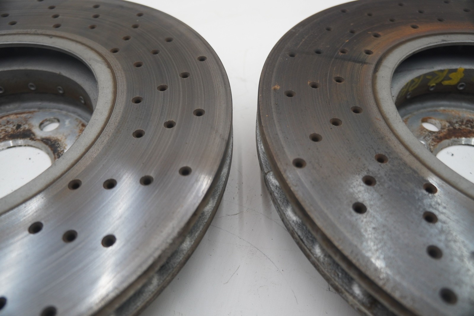 Set 2 Front Left Right Disc Brake Rotor 34116858623 OEM BMW i8 2014-20