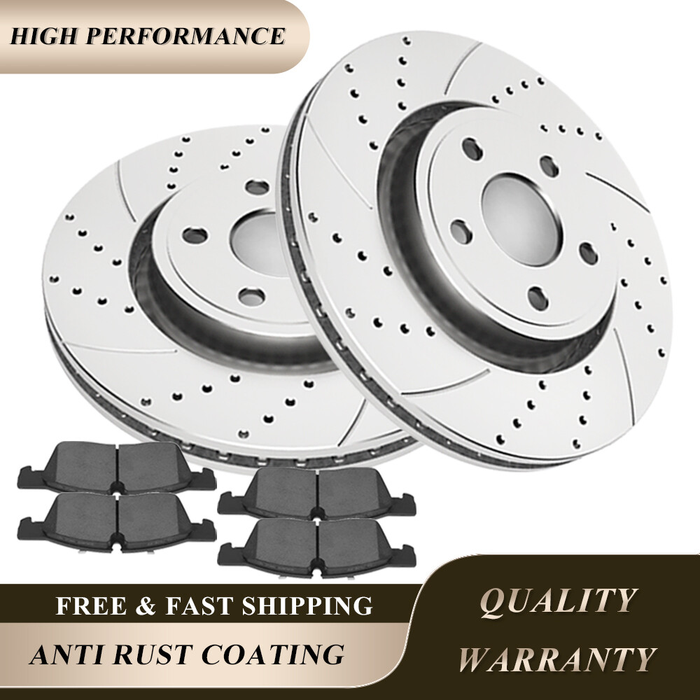 13.78″ Front Disc Rotors Brake Pads Fit 2013- 2020 Dodge Durango Grand Cherokee