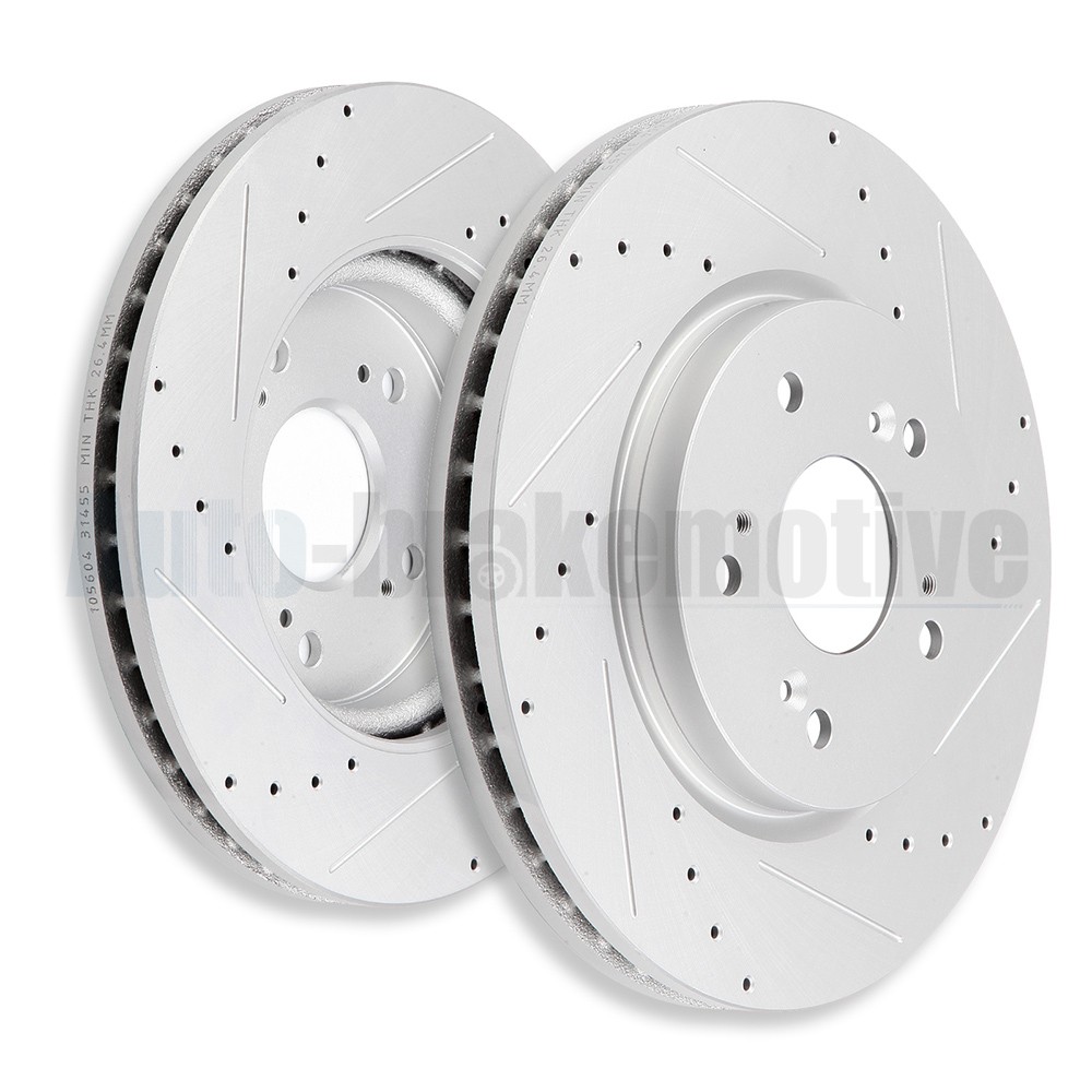 Front Brake Rotors For Acura RDX Honda Accord Crosstour Honda Crosstour CR-V
