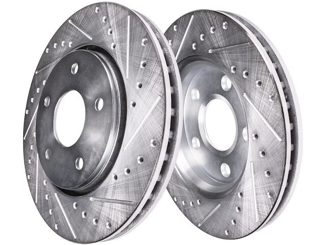Detroit Axle 92YW92D Front Brake Rotor Set Fits 1999-2004 Jeep Grand Cherokee