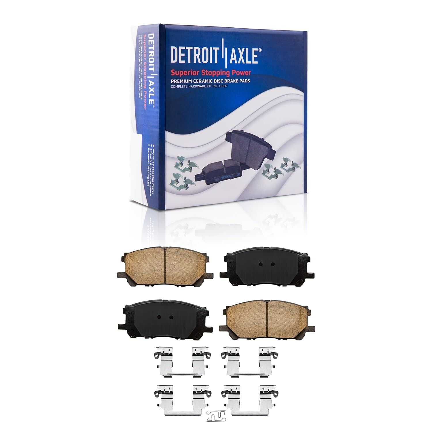 Front Rear Drilled Rotor Brake Pads for Lexus RX330 RX350 RX400h Toyota Highland