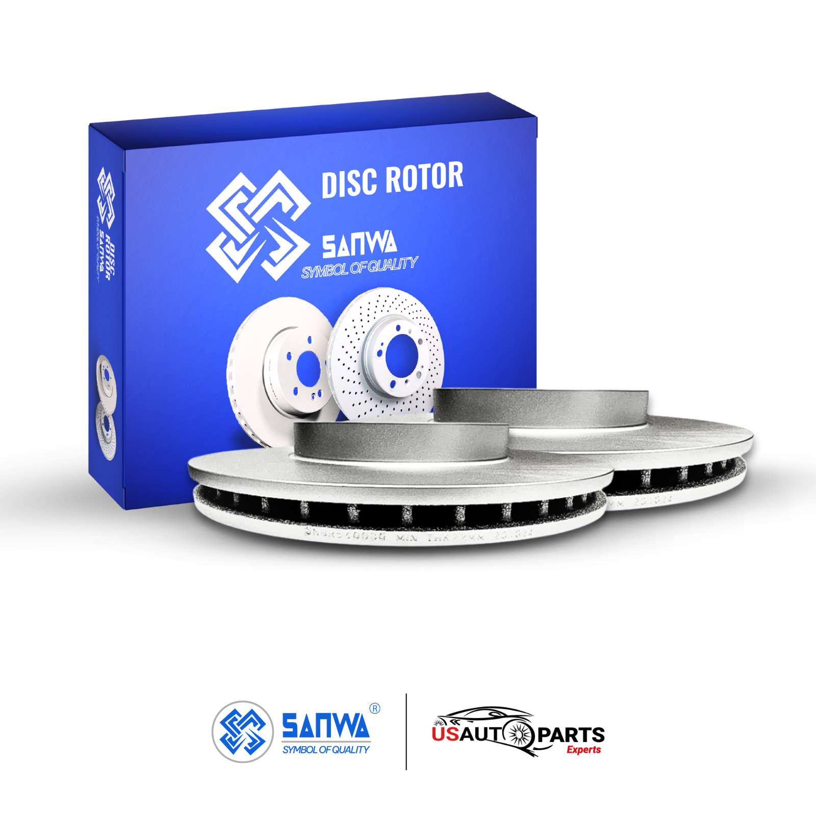 SET OF 2 FRONT BRAKE ROTOR VENTED & COATED 278 mm FOR MERCURY ESCAPE 01-07 3.0L