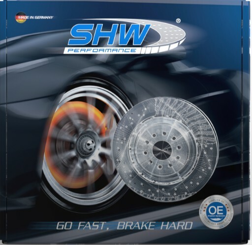 SHW Performance Front Driver Side Disc Brake Rotor for BMW (BFL48051)