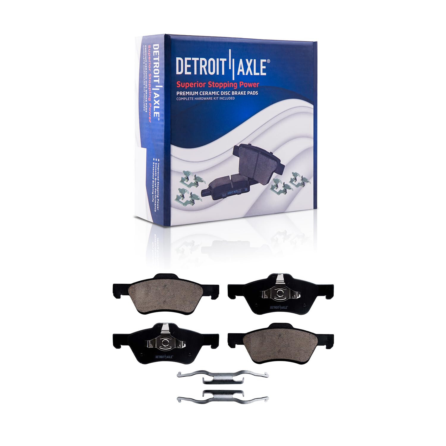 Front Disc Rotors + Brake Pads for Ford Escape Mazda Tribute Mercury Mariner