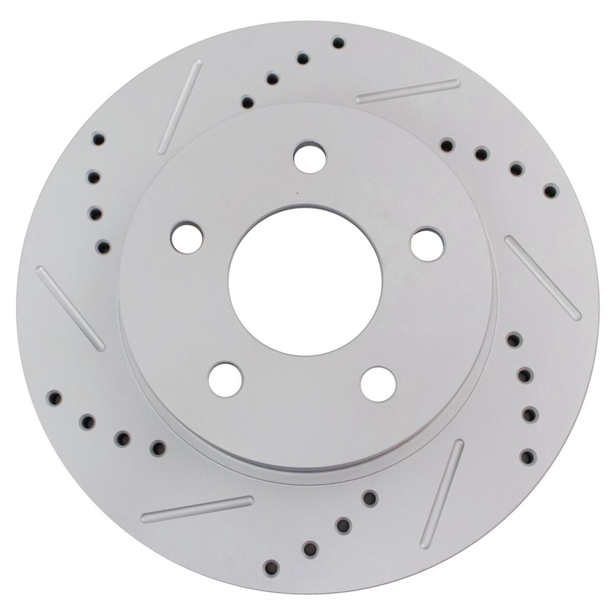 Rear Ceramic Brake Pad Performance Disc Rotor Kit w/Chemicals