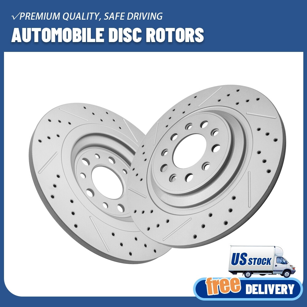 Rear Brake Rotors for 2014 2015 2016 2017 2018 2019 2020 2021 2022 Jeep Cherokee